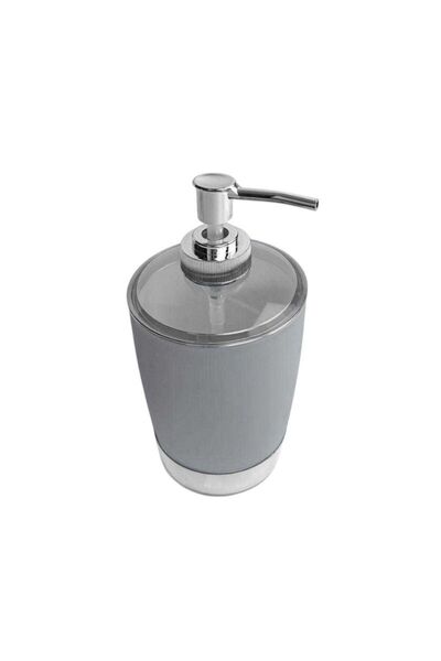 Tradesor Θήκες κρεμοσάπουνου Dispenser πλαστικές - Σετ 5pcs - Grey - 21619
