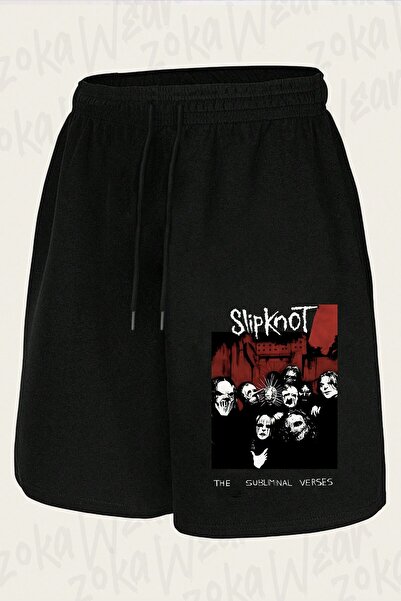 ZOKAWEAR Unisex Slipknot V19 Design Printed Shorts