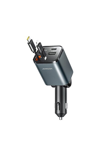 Joyroom Încărcător auto JR-CCL07, 1 x Port USB-C 15W, 1 x Port USB-A 12W, 1 x...