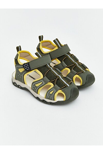 LC Waikiki LCW STEPS Haki Erkek Çocuk Sandalet