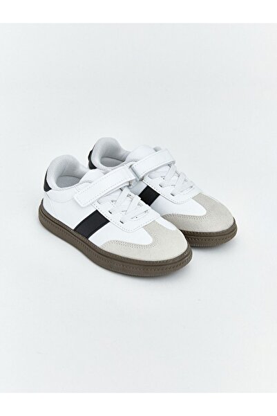 LC Waikiki Lcw Steps White Leather-Look Boys' Sports Shoes