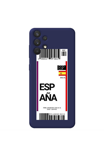 Other Samsung A32 4G Espana Arrival Dark blue Colored Silicone TPU Θήκη