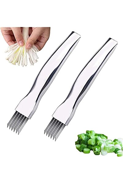 Generic 2 Pack Shred Silk The Knife Stainless Steel Vegetable Chopper Onion G...