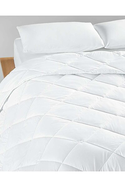 English Home Siesta Mikrofiber Yorgan Çift Kişilik 195*215 Beyaz