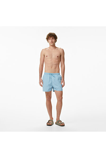 United4 United4 Comfort Fit Men's Blue Swim Shorts