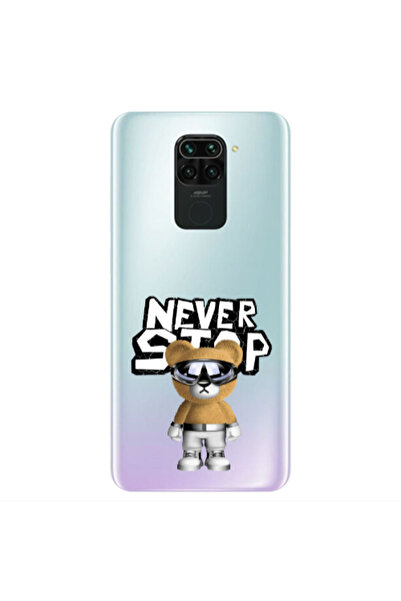 Other Xiaomi Redmi Note 9 Never stop Transparent Silicone TPU Θήκη