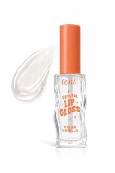 IONI Crystal Lip Gloss Clear – Vanilla