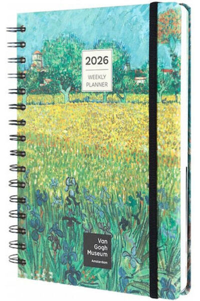 GRUPO ERIK Weekly Agendas 2026 Van Gogh Museum 15x21cm Code: AAESVA52606