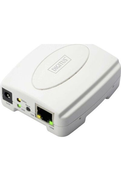 Digitus DN13003-2 Διακομιστής Εκτύπωσης Ethernet / USB