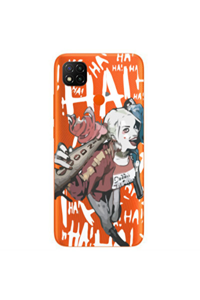 Other Xiaomi Redmi 9c Ha Ha Ha Transparent Silicone TPU Θήκη