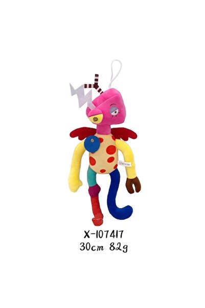 OEM Jucărie de pluș, Păpușă animată The Amazing Digital Circus, Iepure clovn