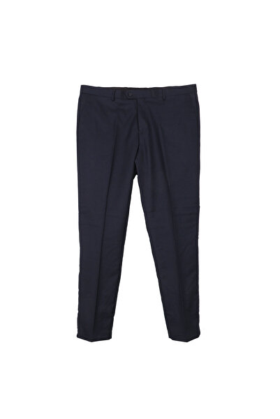 NEW YORK TAILORS 003.RICO Ανδρικό Πολιτικό Παντελόνι Μπλέ Σκούρο -