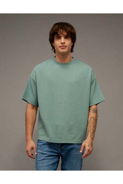 AMERICAN EAGLE AE Relaxed Ribbed Jersey T-Shirt