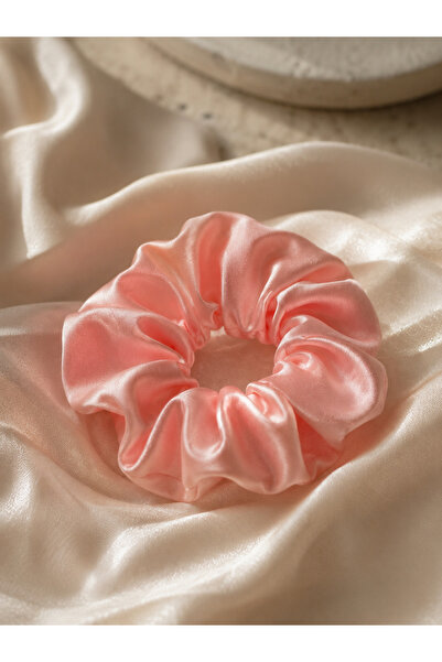 20'li Saten Scrunchie Lastik Saç Tokası