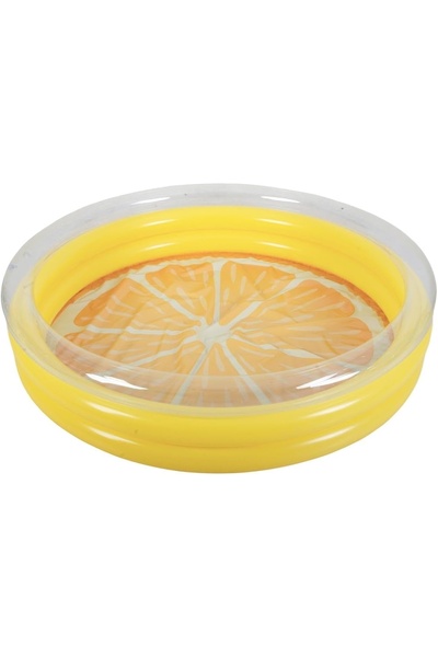 ALBADER Kids Round Pool with Unique Fruit Design, Inflatable Toddler Swimming...