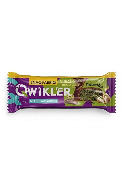 SNAQ FABRIQ Qwikler Dubai Collection Pistachio & Crispy Dough Bar - 35g