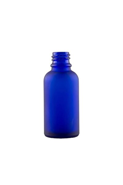 Ellemental Flacon de sticlă mată albastră de 30 ml