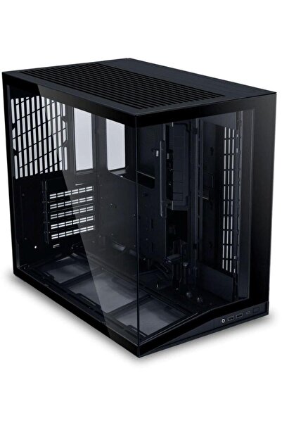 Lian Li O11 Dynamic Mini V2 Flow O11DMIV2FX Mini Tower Tempered Glass Black