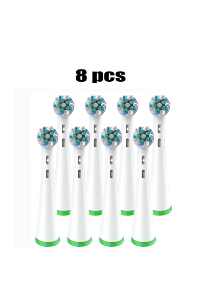 Choice8 TYPE B 8 PCS NEW 2/4/8 pcs Toothbrushes Head, Compatible with Oral B ...