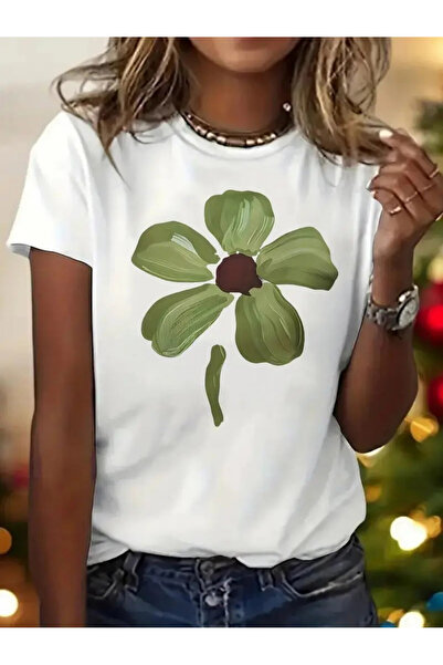 212Wear تي شيرت نسائي بطباعة أنيمي على شكل حروف، تصميم سهل، مريح وقابل للتنفس...