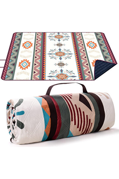 Simply Joy Pătură de picnic impermeabilă, Simply Joy, 200 x 200 cm, lavabilă,...