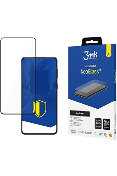 3MK Neoglass Negru Full Face Sticlă Securizată Negru (Galaxy S23+)