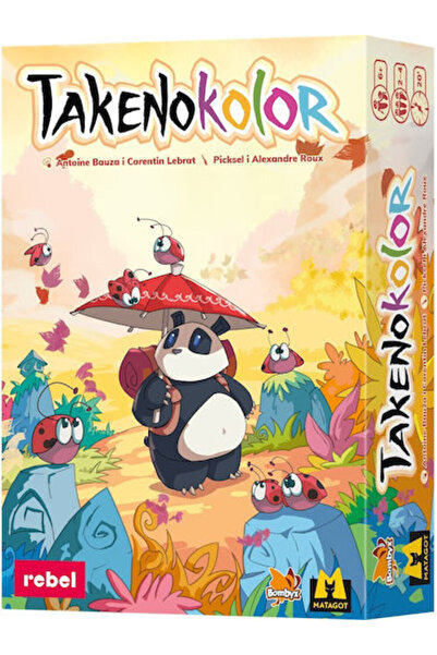 Rebel Joc de societate Takenokolor pentru 2-4 jucători, 6+ ani, 2016542 (PL) ...