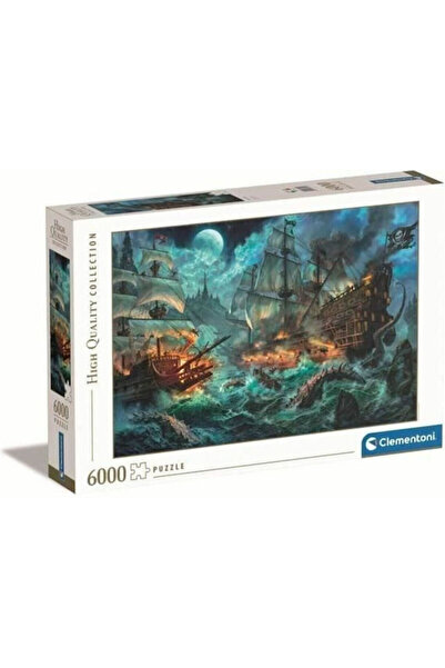 CLEMENTONI Puzzle 36530 Bătălia Piraților 6000 Piese Cod: 36530