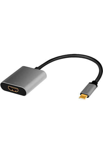 LogiLink Convertor USB-C tată la HDMI mamă Auriu 1 buc. CUA0103