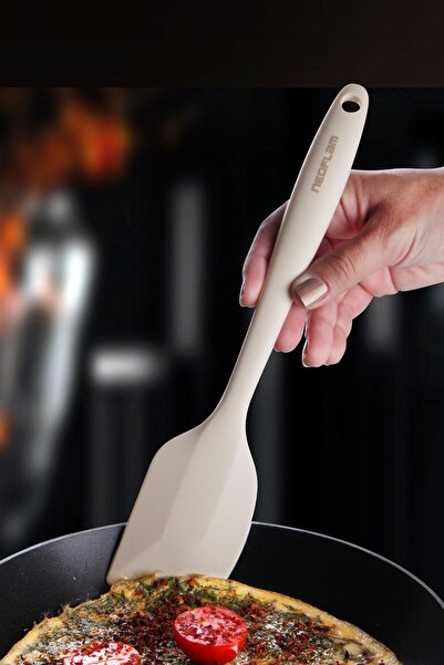 Empressco Beige Silicone Spatula – Durable and Flexible Kitchen Utensil