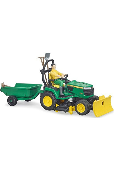 Bruder Tractor de tuns iarba, camionetă, pentru 3+ ani