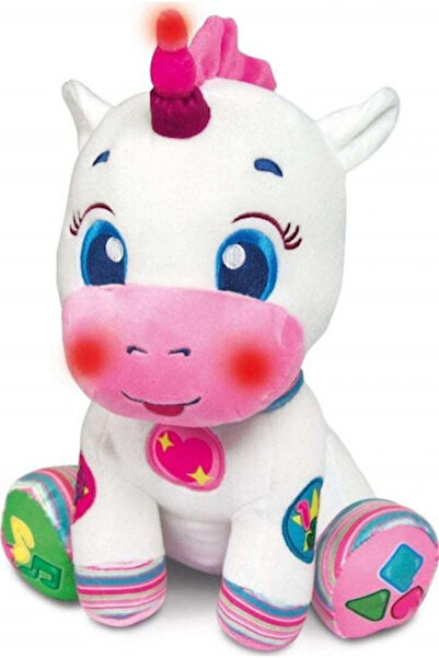 CLEMENTONI Jucărie de dormit Unicorn din material textil cu sunete