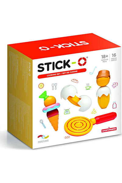 Magformers Jucărie magnetică de construcție Stick-O Set de gătit Cod: 902001