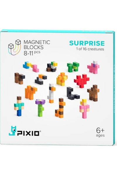 PIXIO Jucărie miniaturală pentru copii de 6+ ani (Modele asortate)