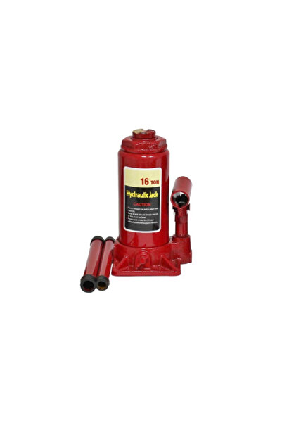 Avex Cric hidraulic de 16 tone metrice, înălțime maximă 423 mm, motor