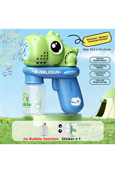 Choice3 1 Cartoon Dinosaur and Unicorn Bubble Machine Electric Automatic Bubb...