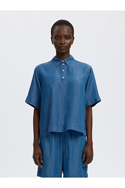 SELECTED Poloshirt Oversized Fit