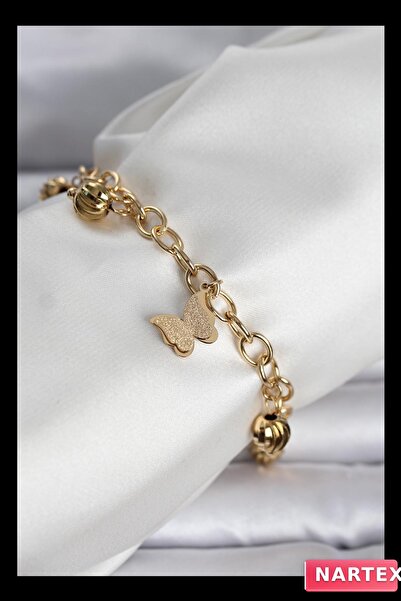 Generic Brand 316L Steel Gold Color and Dorica Women's Bracelet