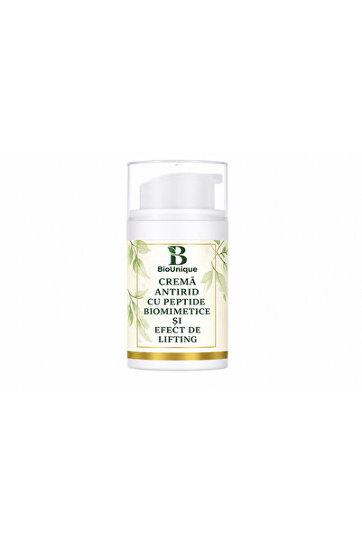 Biounique Cremă Antirid cu Peptide Biomimetice și Efect de Lifting – 50 ml