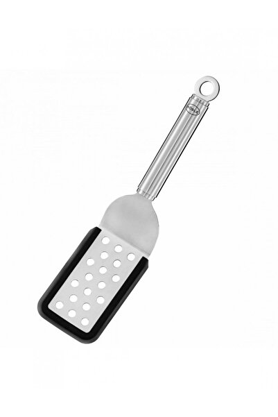 rösle Spatula ROSLE 26cm, otel, rezistenta la 220°C, cu orificii pentru scurg...