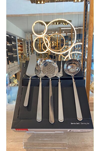 ŞİRİN VALENT HOME Hi̇sar Ni̇ce 5-Piece Serving Set