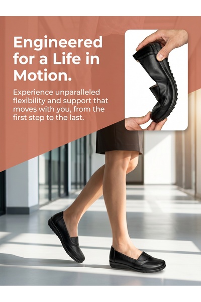 Saudi Step Professional Healthcare Shoes - Super Lightweight & Ergonomic Supp...