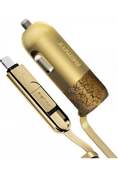 Remax Φορτιστής Αυτοκινήτου Finchy 3.4A με 1 Θύρα USB και Καλώδιο Lightning/M...