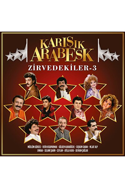 plakmarketi PLAK - Karışık Arabesk / Zirvedekiler 3