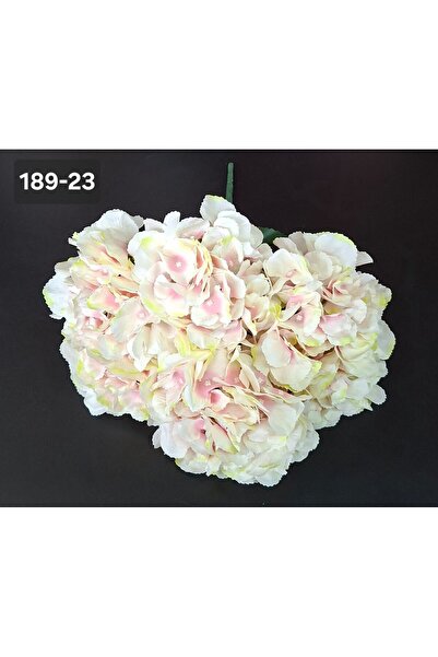 LUCIDIUSDECOR Buchet cu hortensii artificiale alb-roz - 52cm