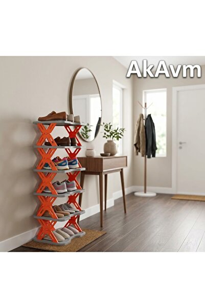 Ak Avm AkAvm Katlanabilir Akordiyon Yapılı 5 Katlı Plastik Ergonomik Portatif...