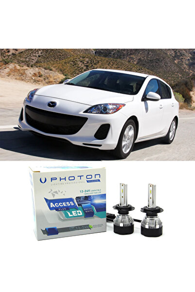 Photon Mazda 3 Led Xenon Kısa Far Ampulü H11 Access Yeni Seri Beyaz 2009-2013