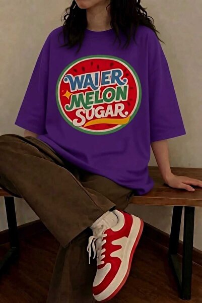 New Shine Watermelon Sugar Printed Cotton T-Shirt