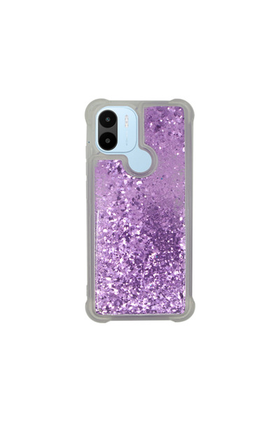 Vivid Liquid Glitter Case Xiaomi Redmi A2 Purple