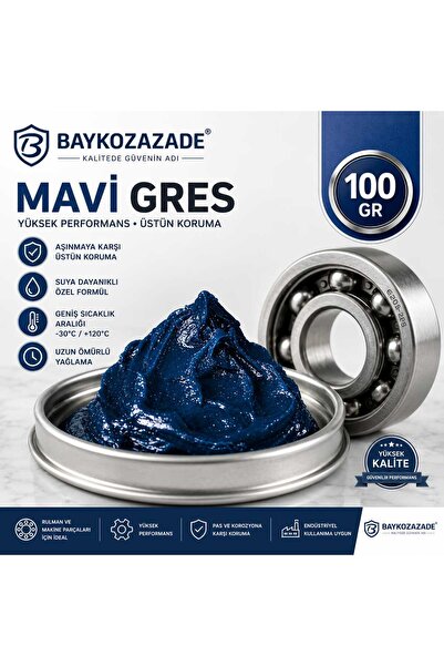 baykozazade gres yagı mavi 100gr